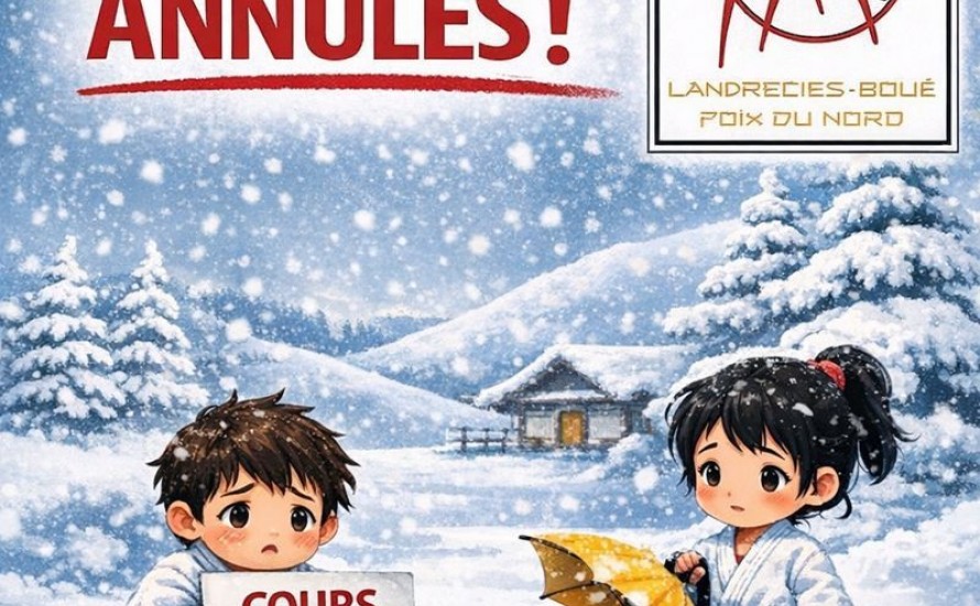 ANNULATION DES COURS DE JUDO